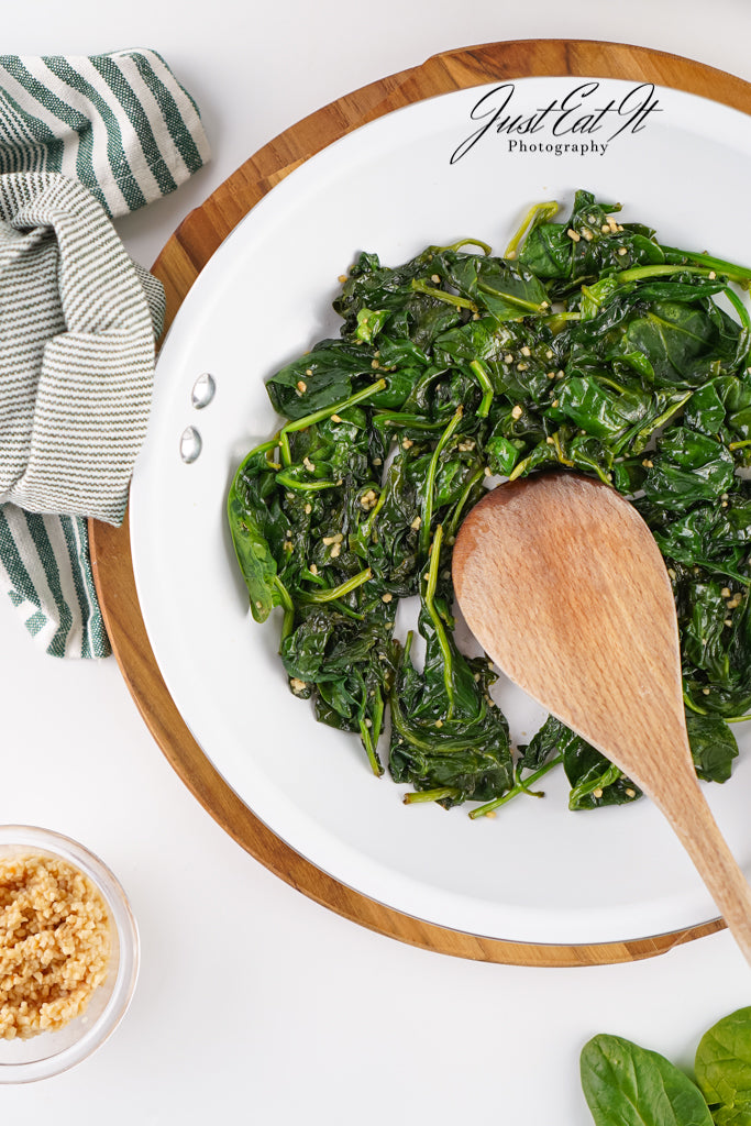 Limited PLR Sautéed Spinach (Finals Only)