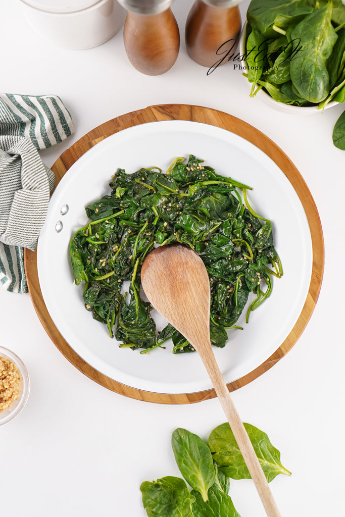 Limited PLR Sautéed Spinach (Finals Only)