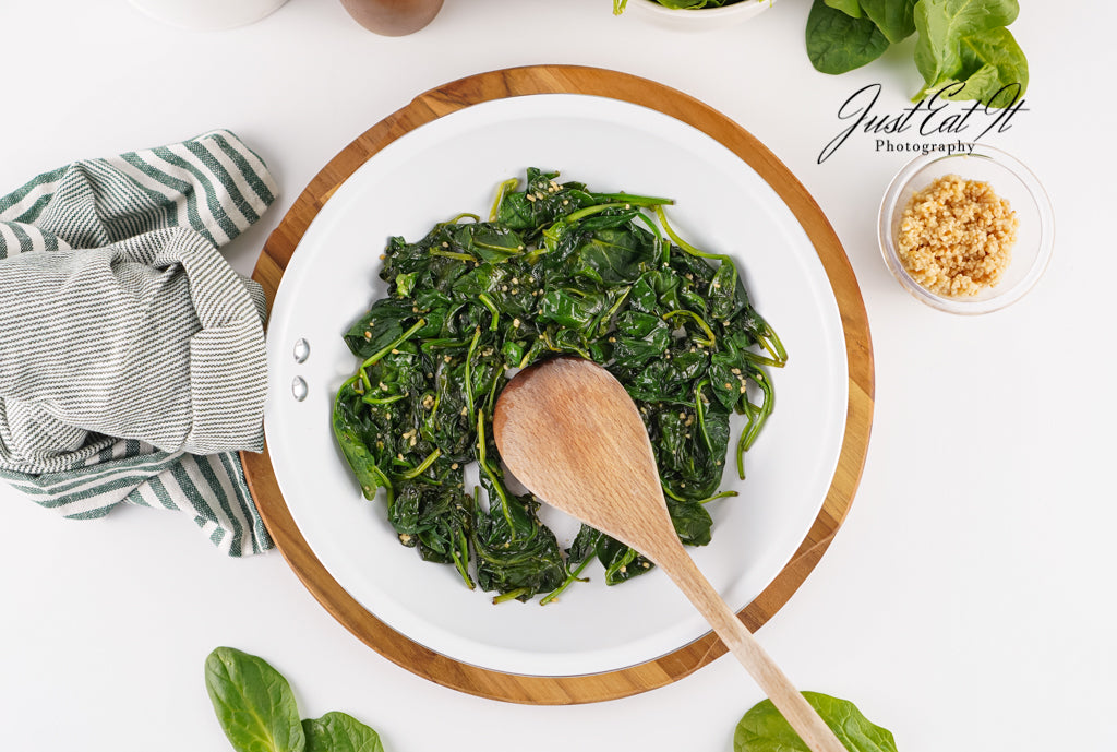 Limited PLR Sautéed Spinach (Finals Only)