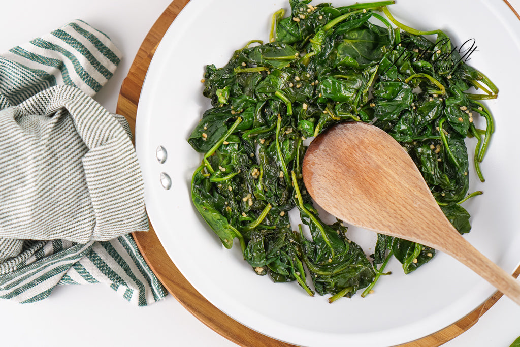 Limited PLR Sautéed Spinach (Finals Only)