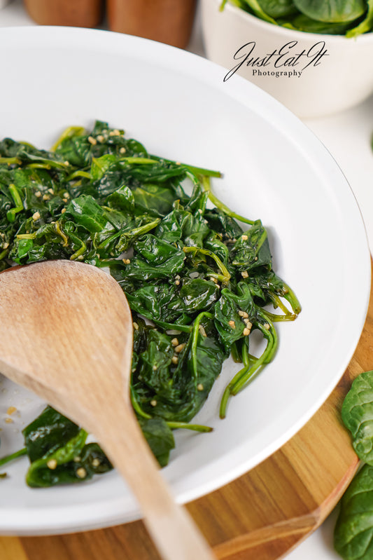 Limited PLR Sautéed Spinach (Finals Only)