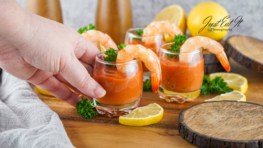 Semi-Exclusive Shrimp Cocktail Shooters Set 3 of 3