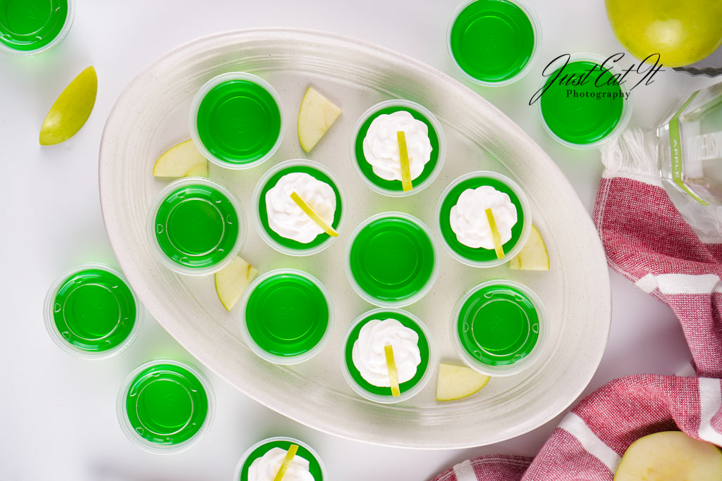Limited PLR Sour Green Apple Jello Shots