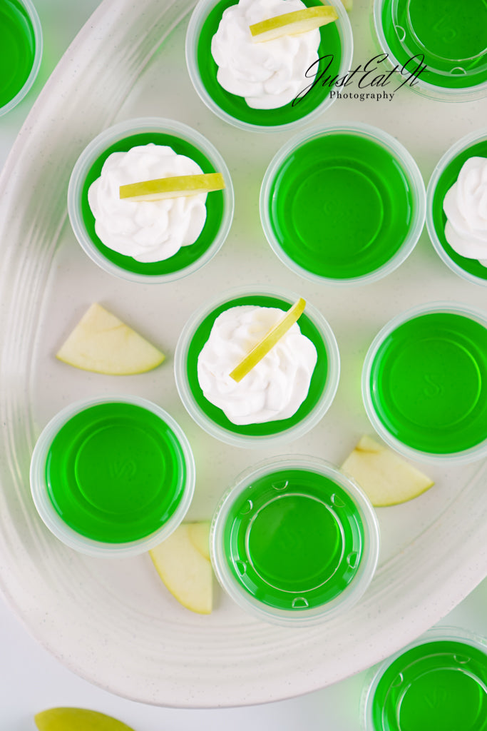 Limited PLR Sour Green Apple Jello Shots