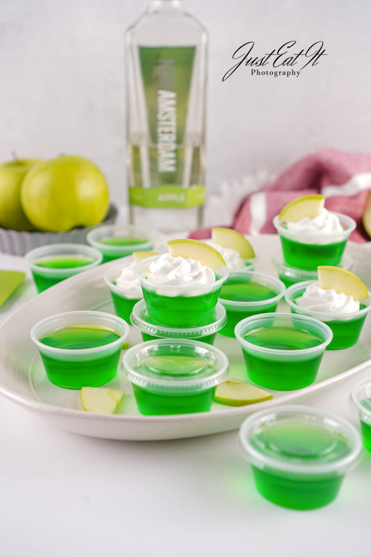 Limited PLR Sour Green Apple Jello Shots