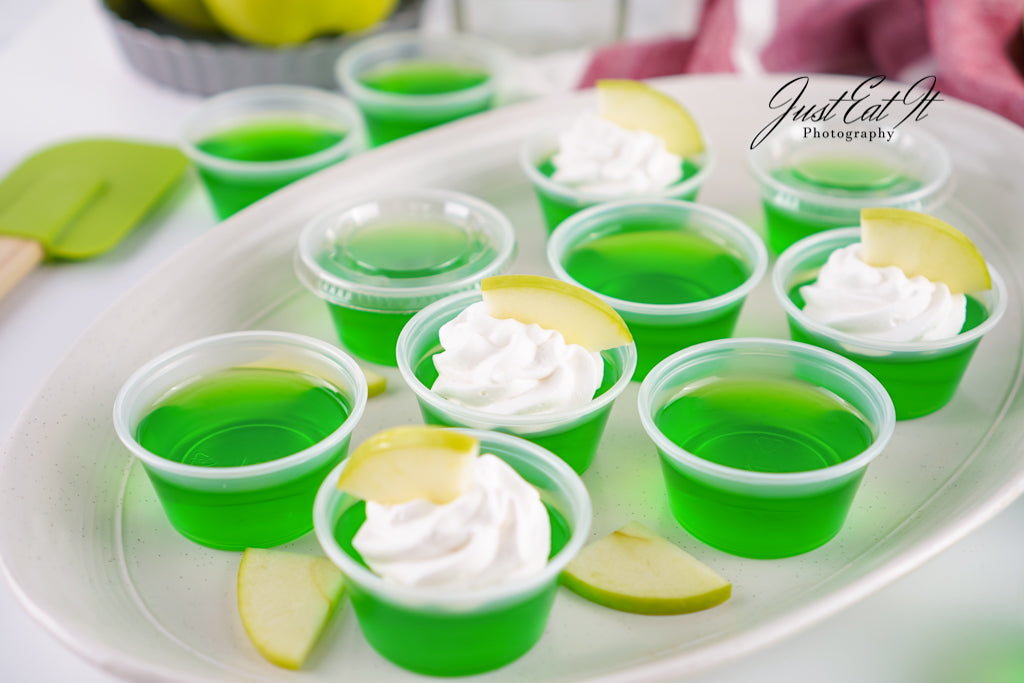 Limited PLR Sour Green Apple Jello Shots