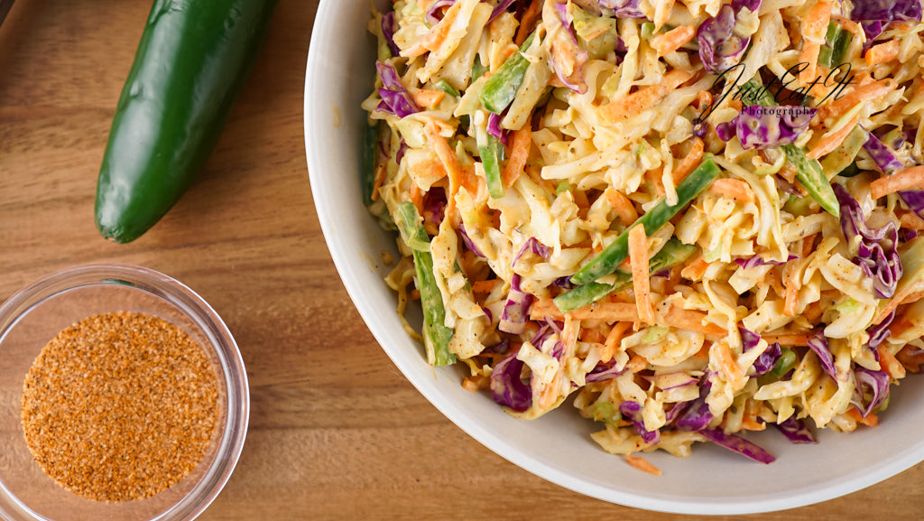 Exclusive Spicy New Orleans Coleslaw (Ginny)