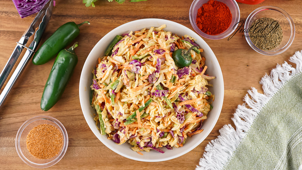 Exclusive Spicy New Orleans Coleslaw (Ginny)