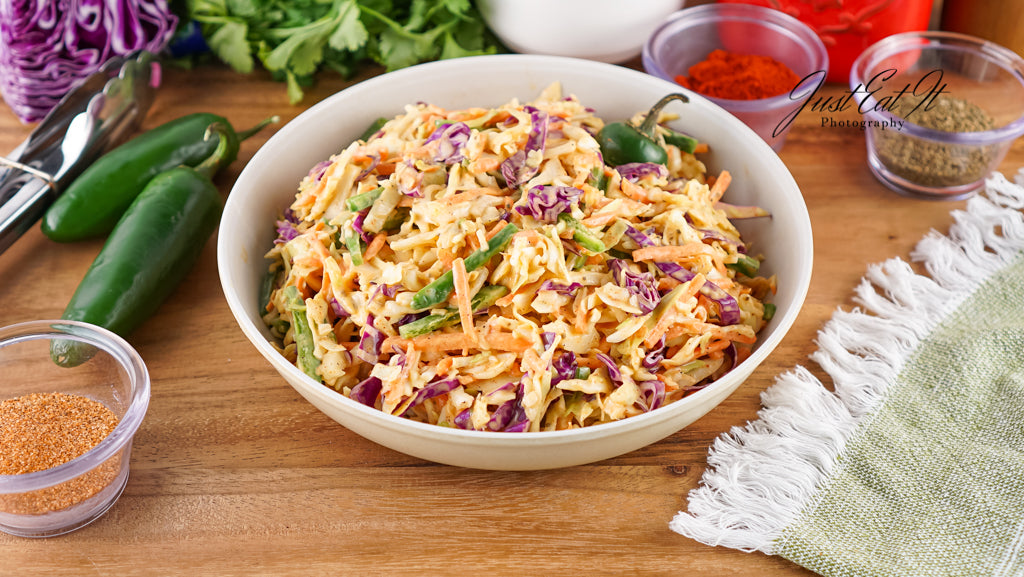 Exclusive Spicy New Orleans Coleslaw (Ginny)