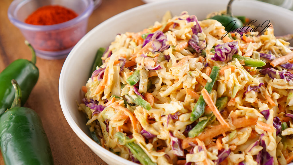 Exclusive Spicy New Orleans Coleslaw (Ginny)