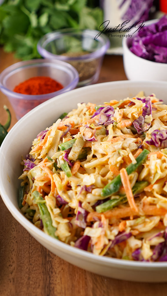 Exclusive Spicy New Orleans Coleslaw (Ginny)