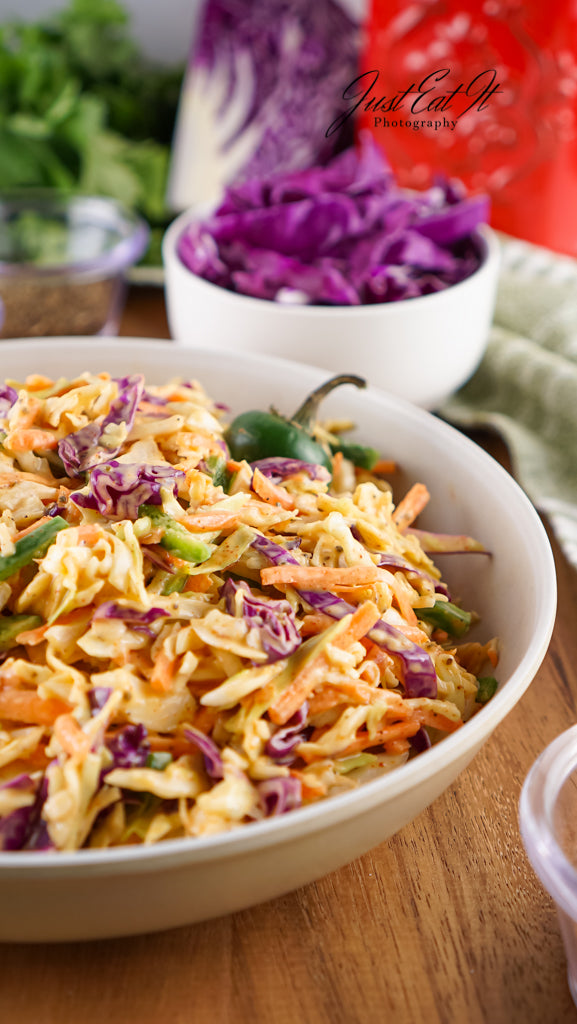 Exclusive Spicy New Orleans Coleslaw (Ginny)