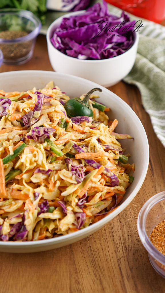 Exclusive Spicy New Orleans Coleslaw (Ginny)