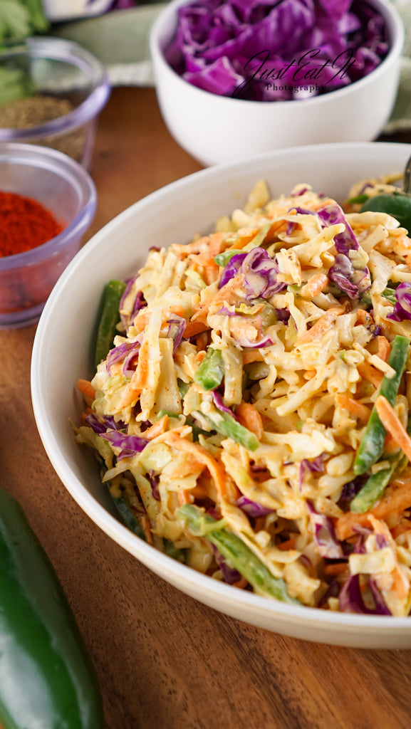 Exclusive Spicy New Orleans Coleslaw (Ginny)