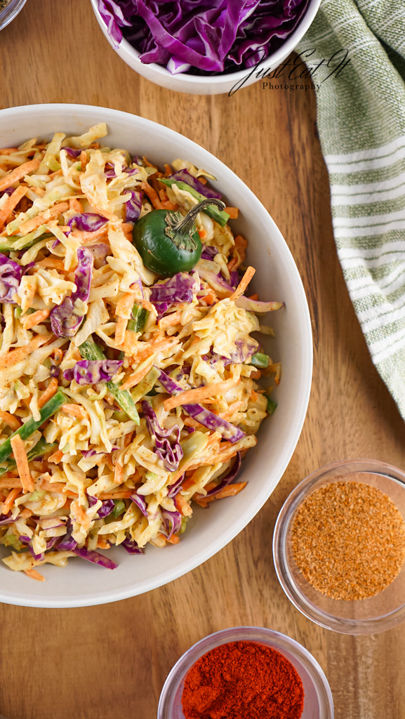 Exclusive Spicy New Orleans Coleslaw (Ginny)