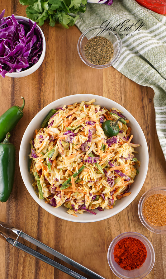 Exclusive Spicy New Orleans Coleslaw (Ginny)