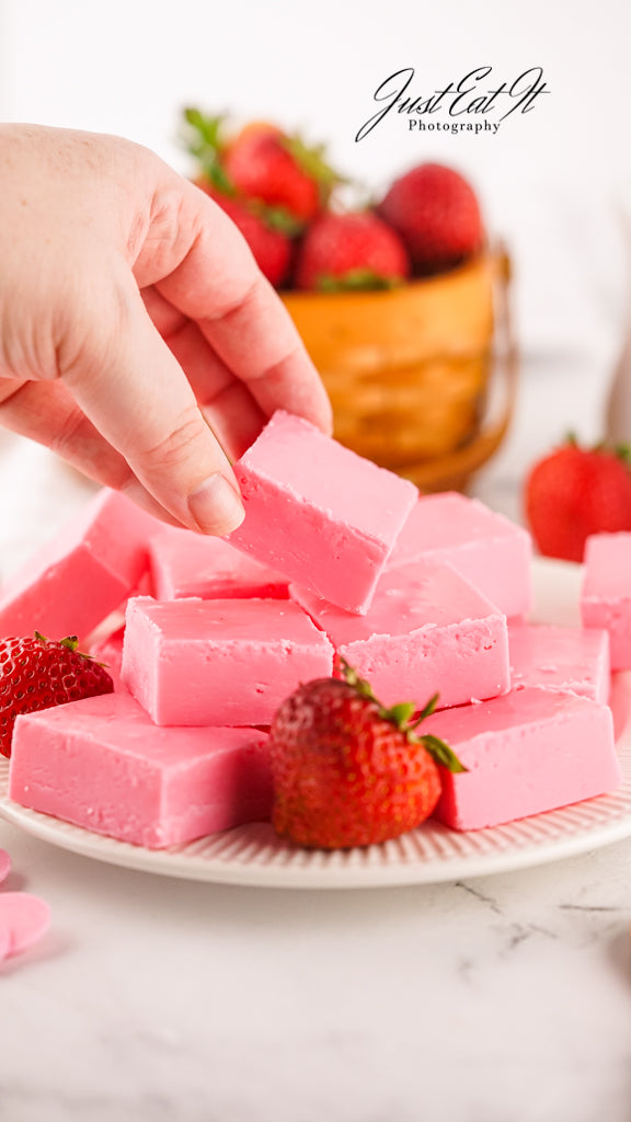 Limited PLR 2-Ingredient Strawberry Fudge