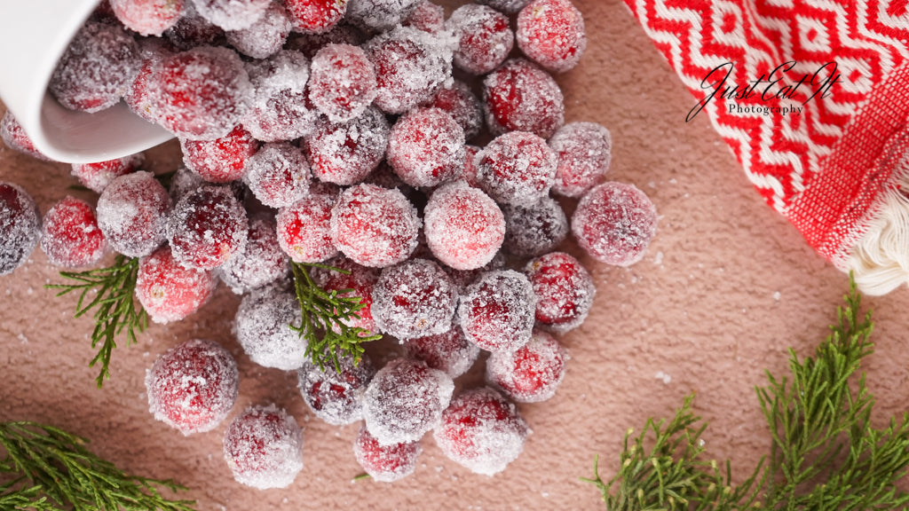 Limited PLR Sugared Cranberries